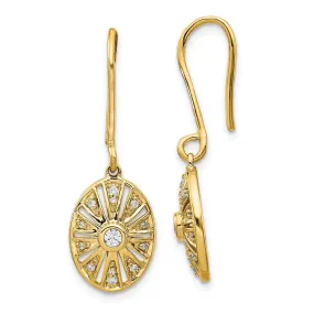 14k Diamond Vintage Earrings