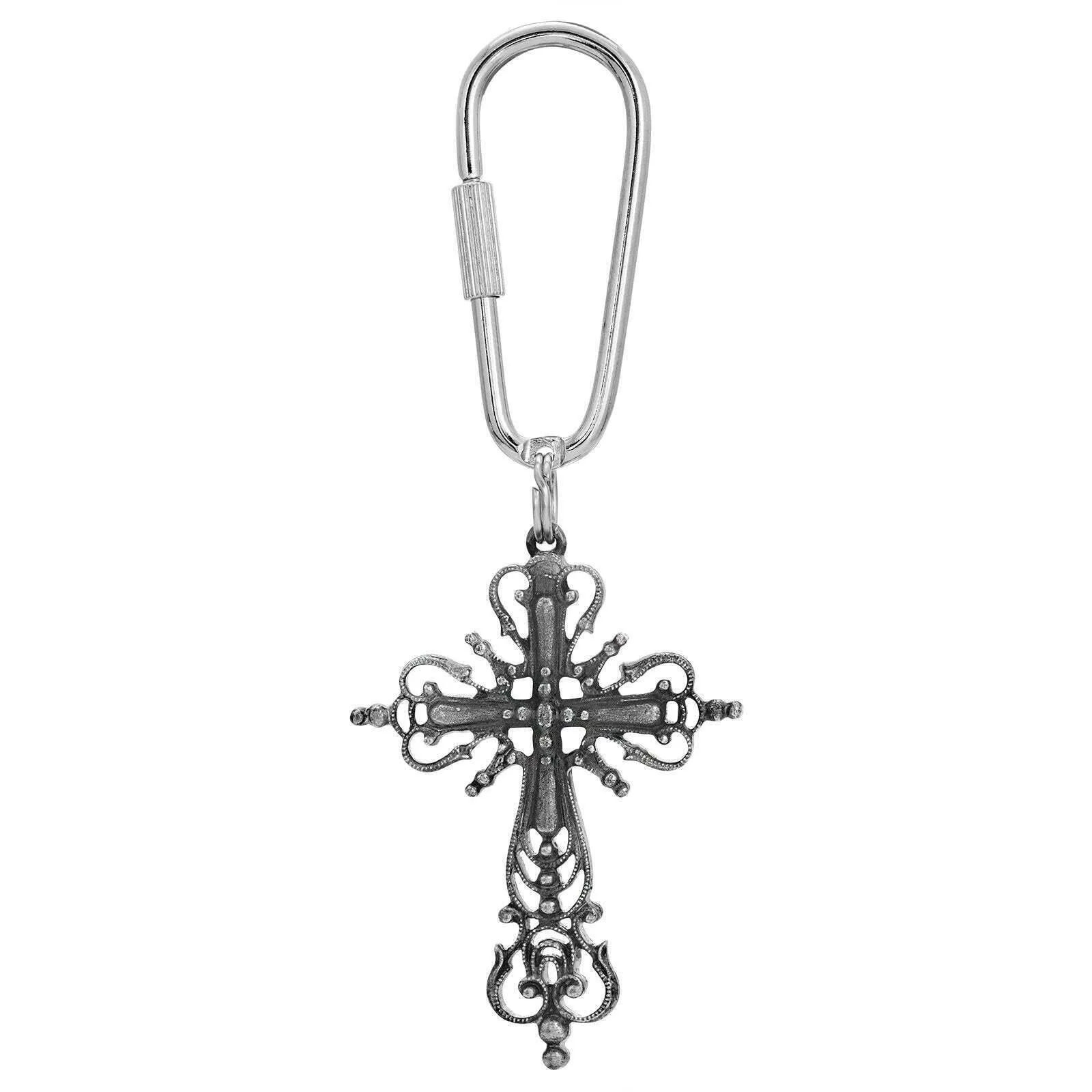 1928 Jewelry Classical Cross Carabiner Key Chain