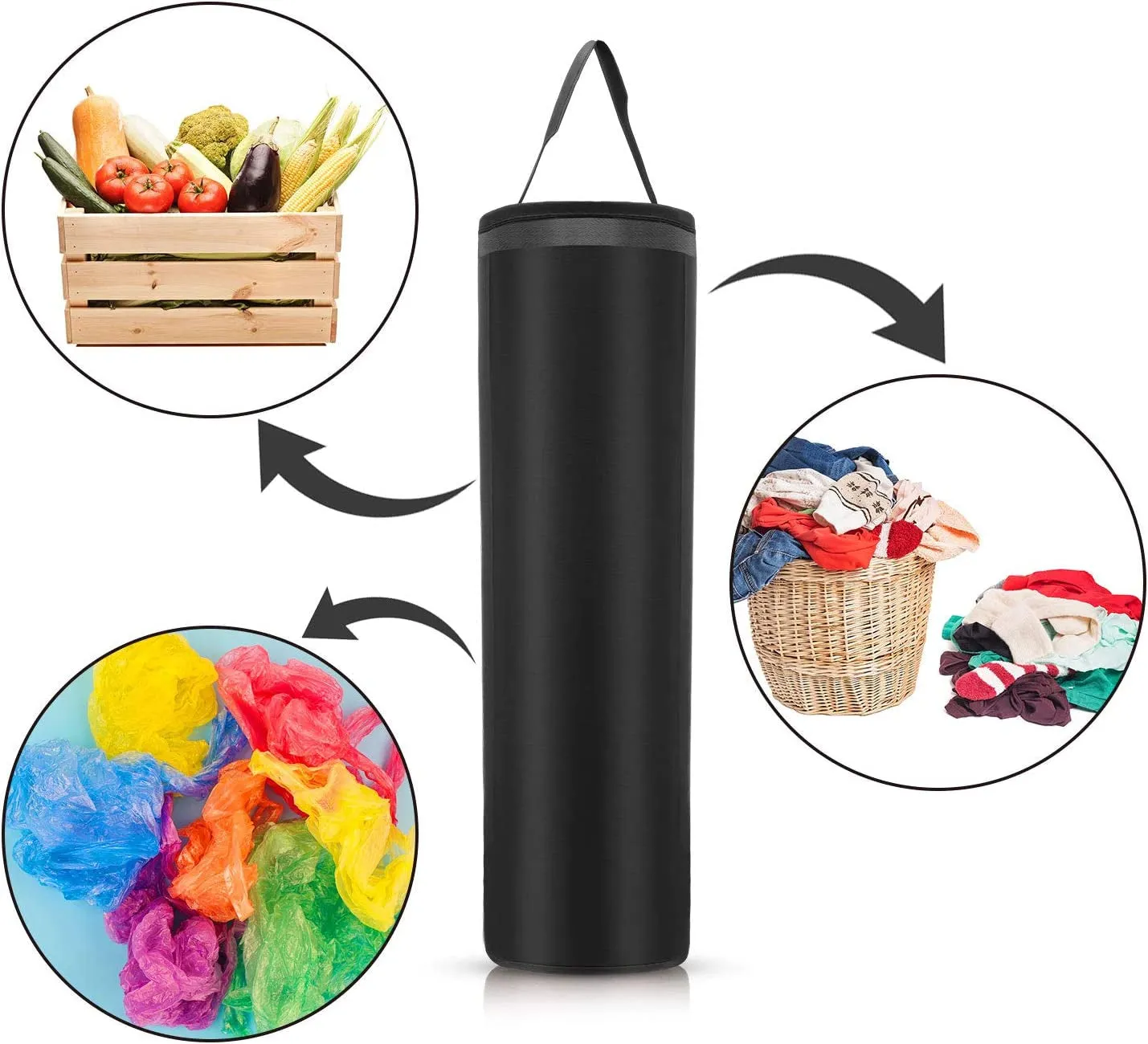 3 Pieces Plastic Bag Holder