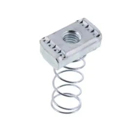 3/8 Electro Galvanized Unistrut Regular Spring Nut