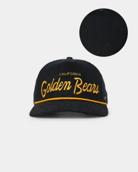 47 Brand California Golden Bears 'NCAA Corduroy Team Script' Corduroy Crossrope 47 Hitch Snapback Navy