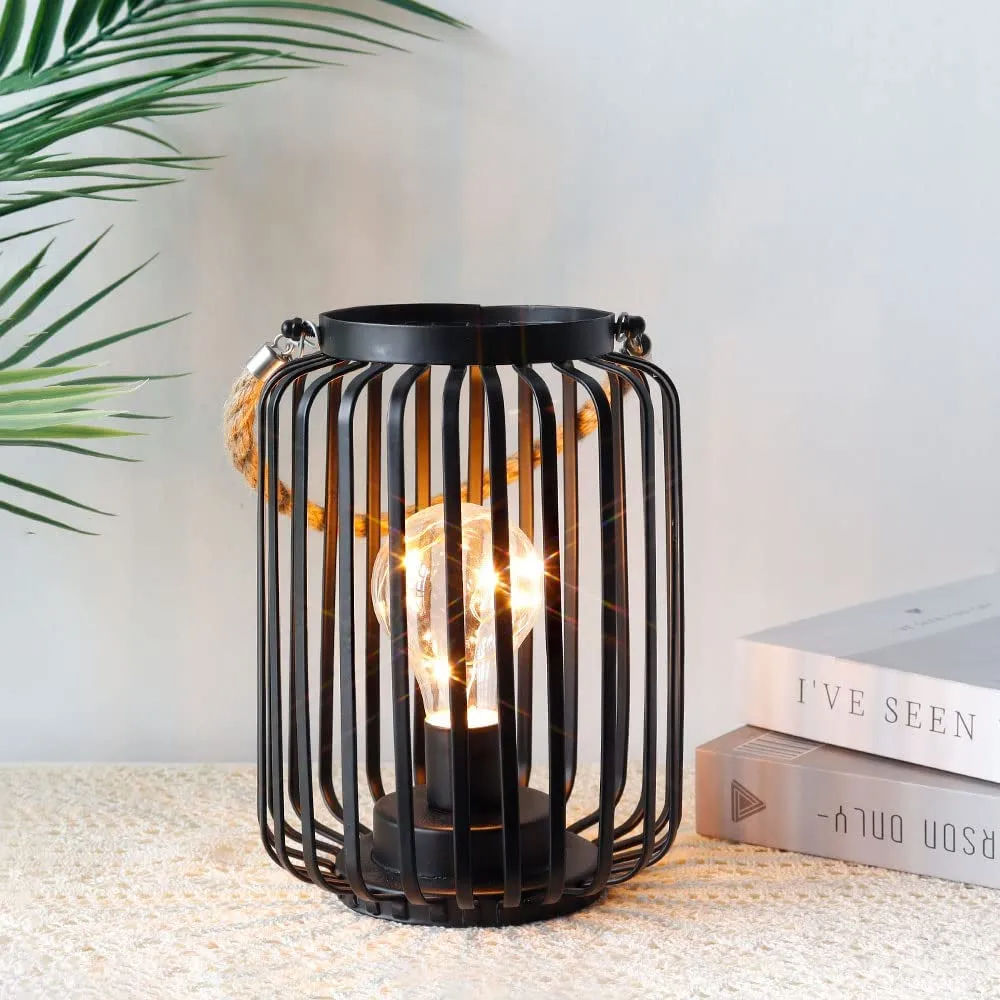 7.5 Metal Cage Decorative Lamp