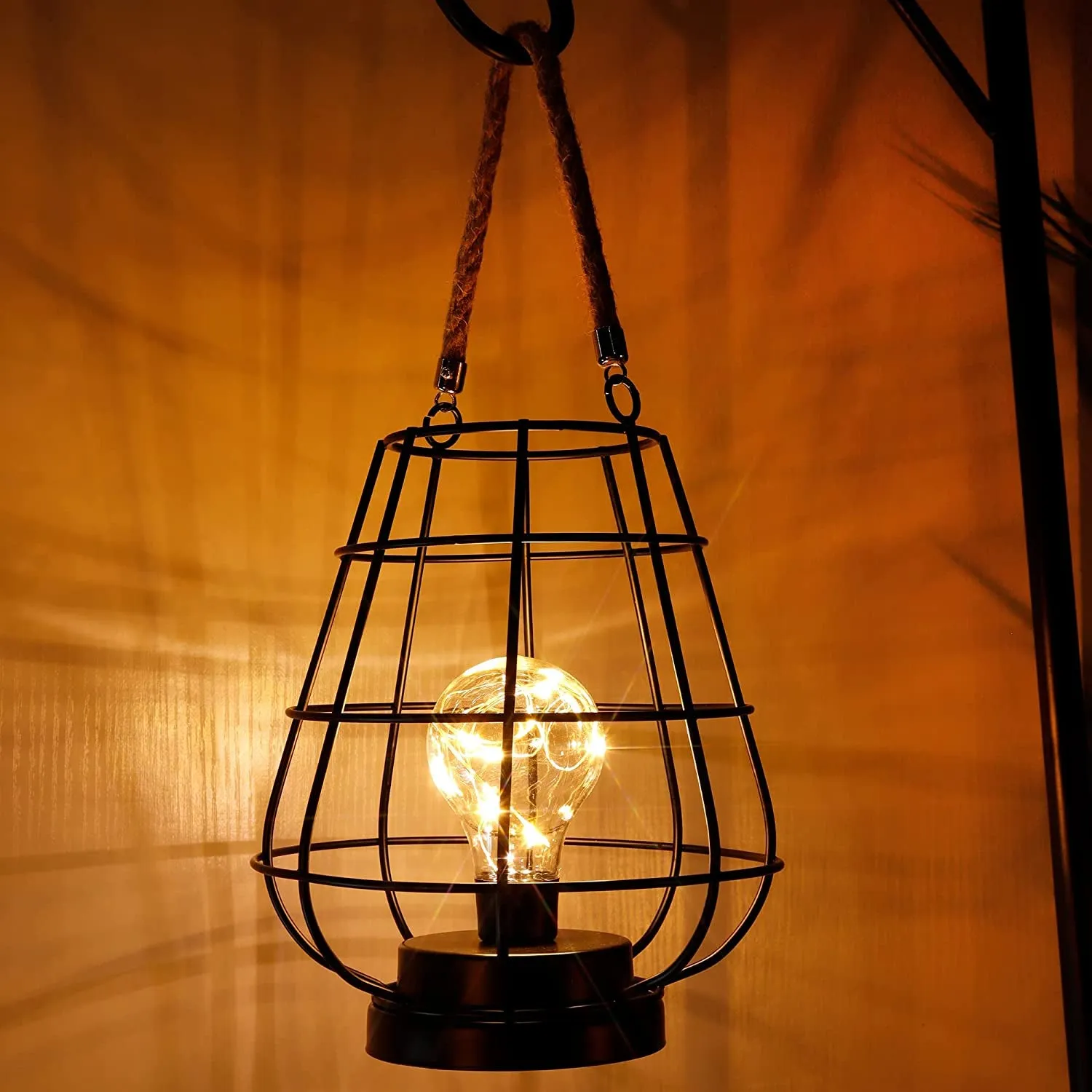 8.5 Cage Bulb Lantern