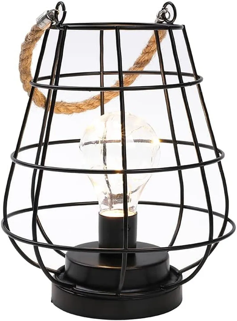 8.5 Cage Bulb Lantern