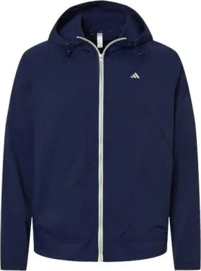 Adidas A2007 Go-To Utility DWR Full-Zip Jacket - Collegiate Navy