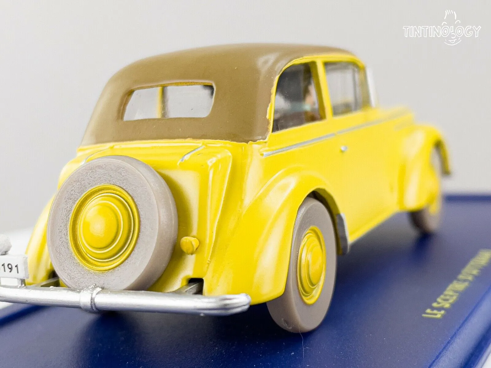 ATLAS TINTIN CAR # 19 Opel Olympia - Ottokar Herge model car 1/43 Scale Voiture