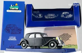 ATLAS TINTIN CAR #22 Citroen 15/6 Calculus Affair Herge model 1/43 Scale Voiture