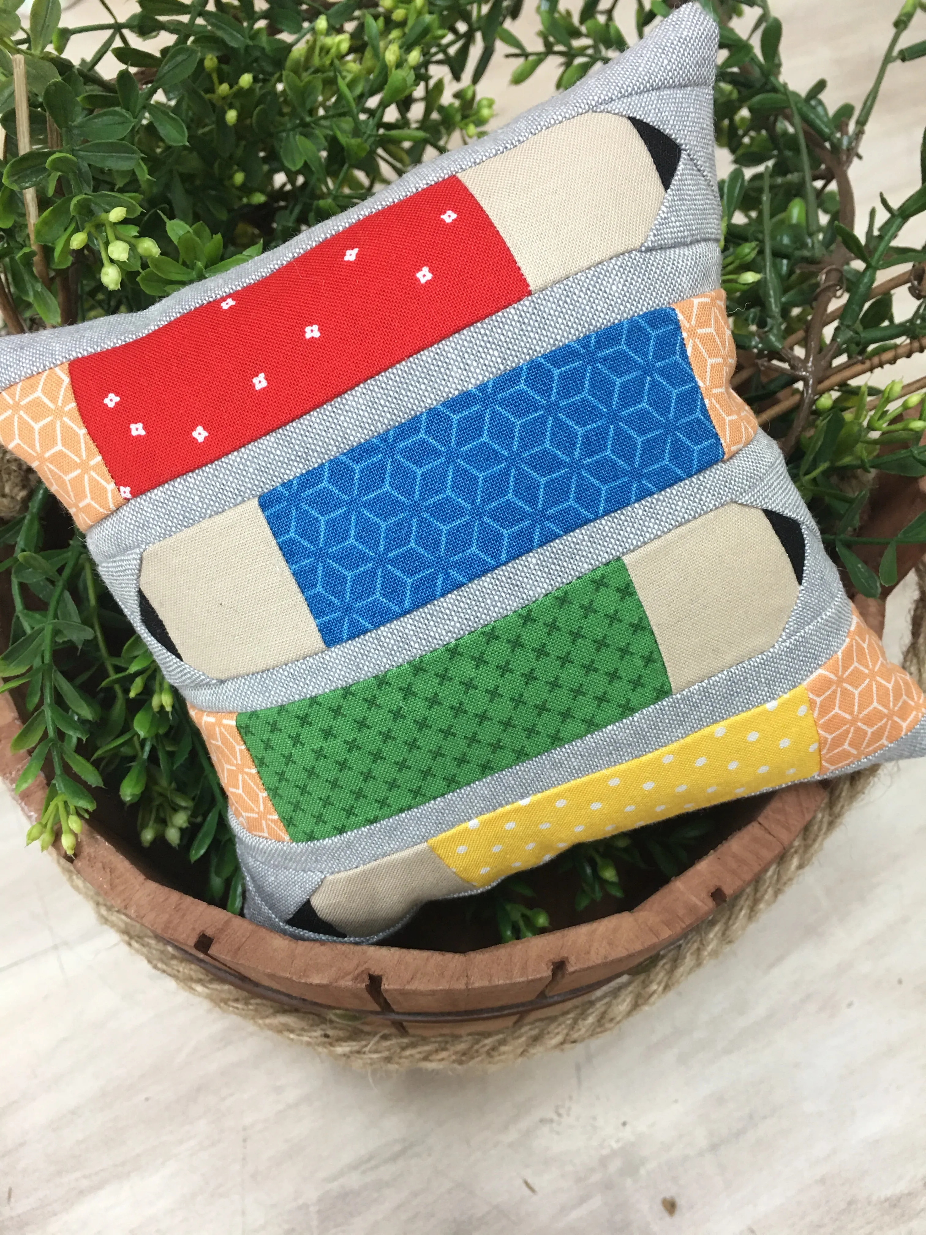 Back to School Mini Bowl Filler Pillows (Downloadable Pattern)