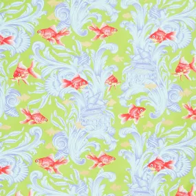 Besties - Treading Water Clover Metallic Yardage