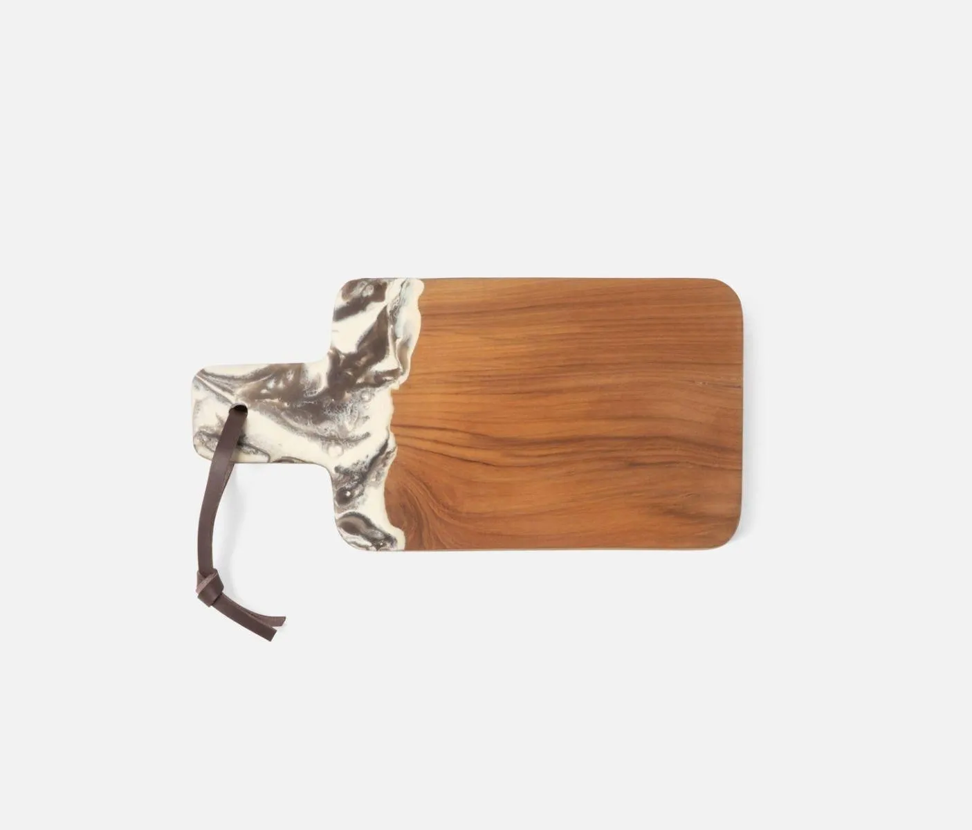 Blue Pheasant Austin Brown Swirled Serving Board