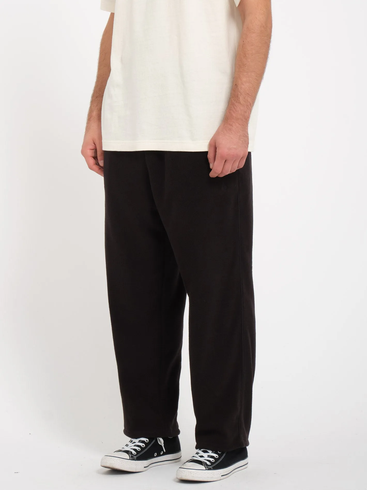 Bowered Light Fleece Trousers - BLACK