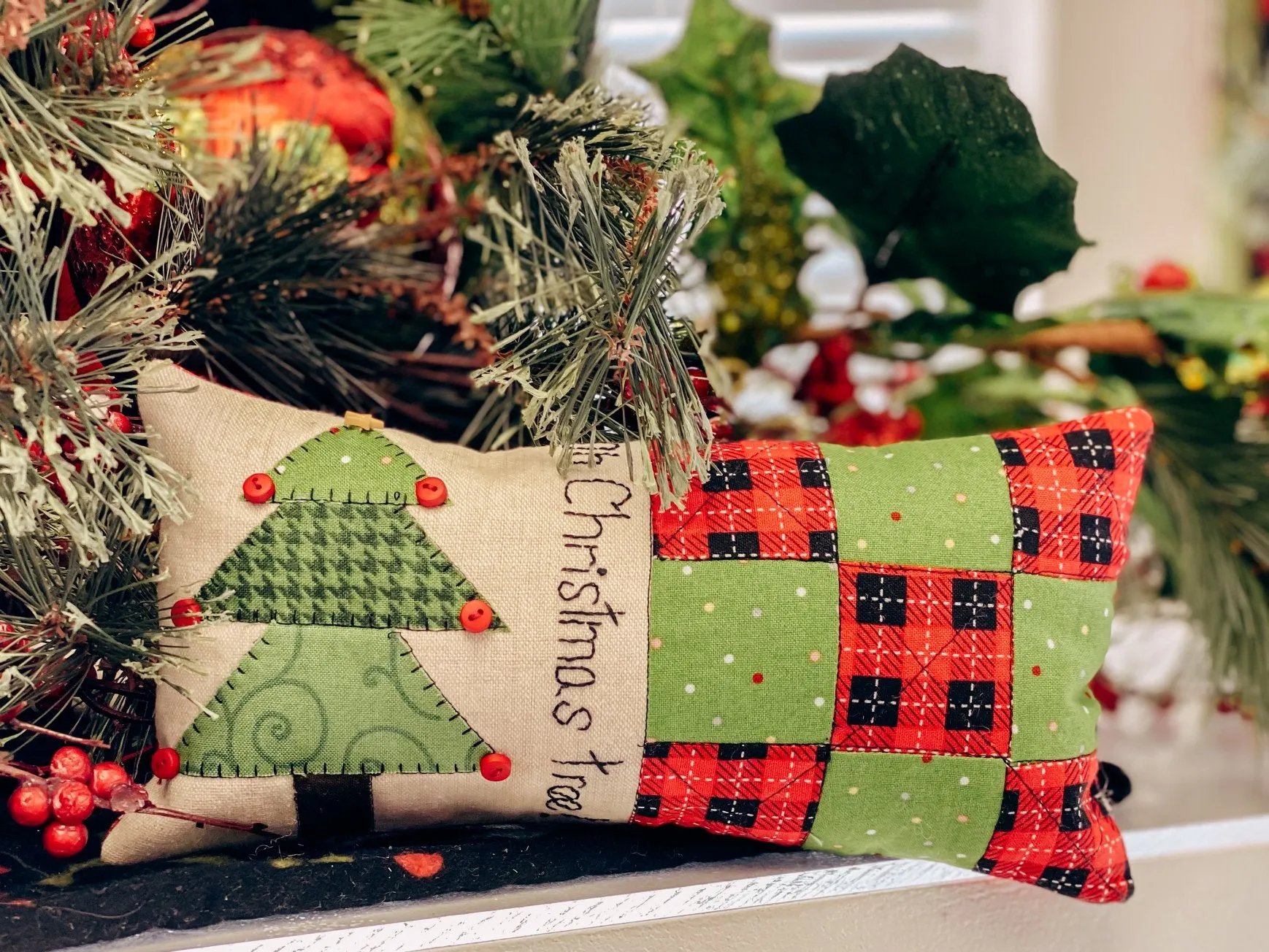 Bundles of Christmas Joy! Mini Bowl Filler Pillows (Downloadable Pattern)