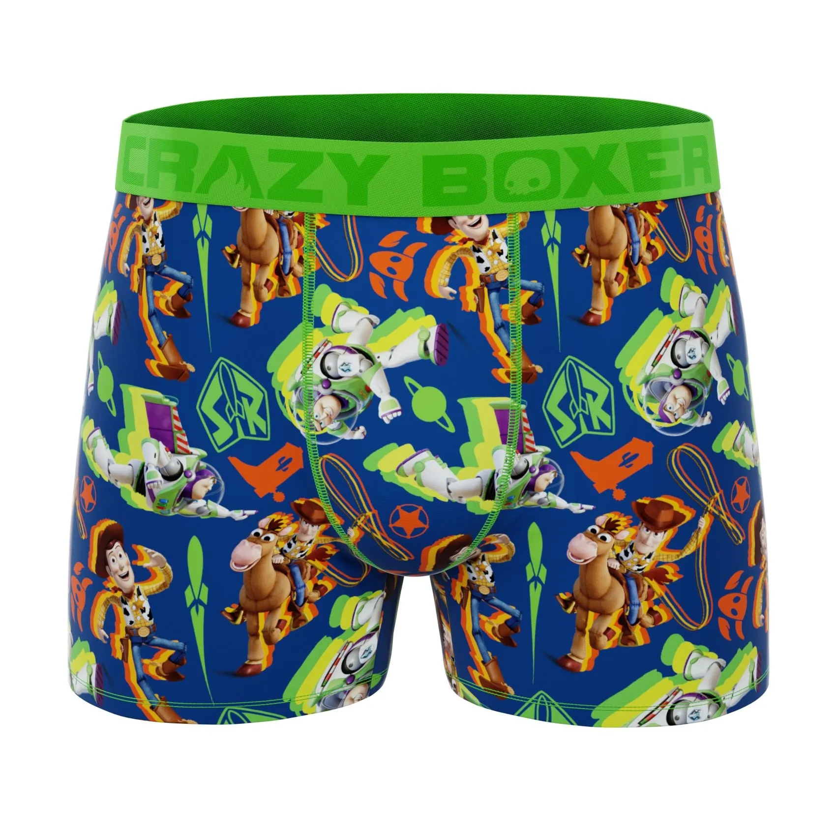 CRAZYBOXER Toy Story Group   Aliens in disguise Men's Boxer Briefs (3 pack)