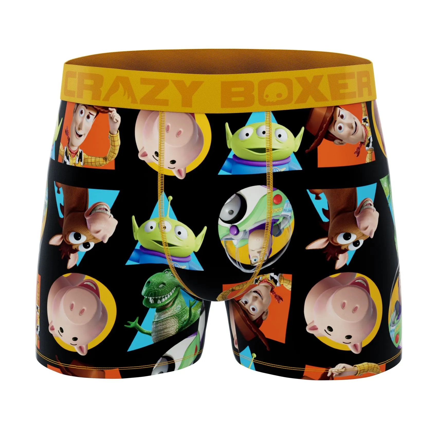 CRAZYBOXER Toy Story Group   Aliens in disguise Men's Boxer Briefs (3 pack)