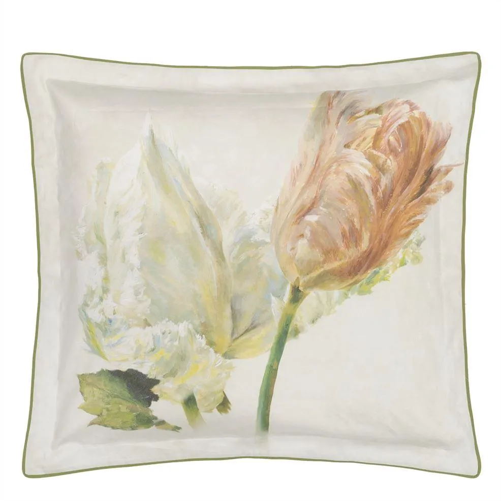 Designers Guild Spring Tulip Buttermilk Sham