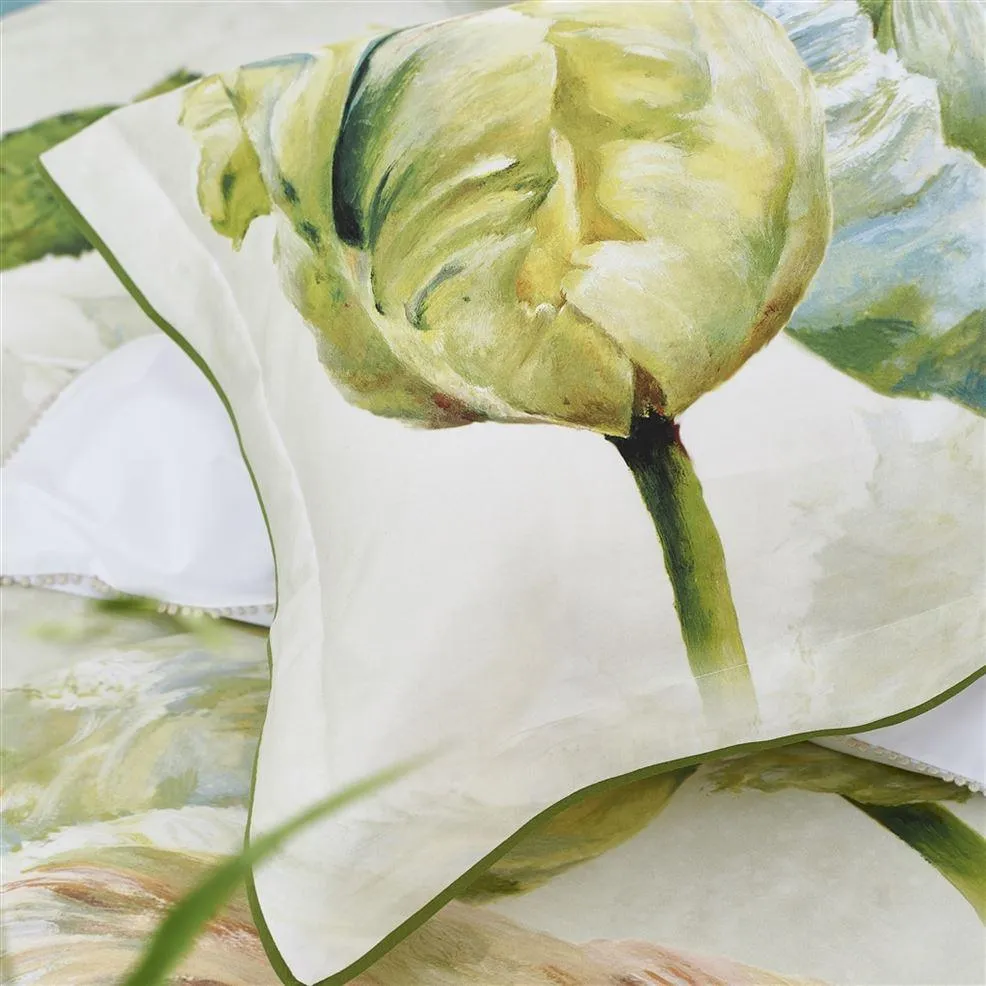 Designers Guild Spring Tulip Buttermilk Sham