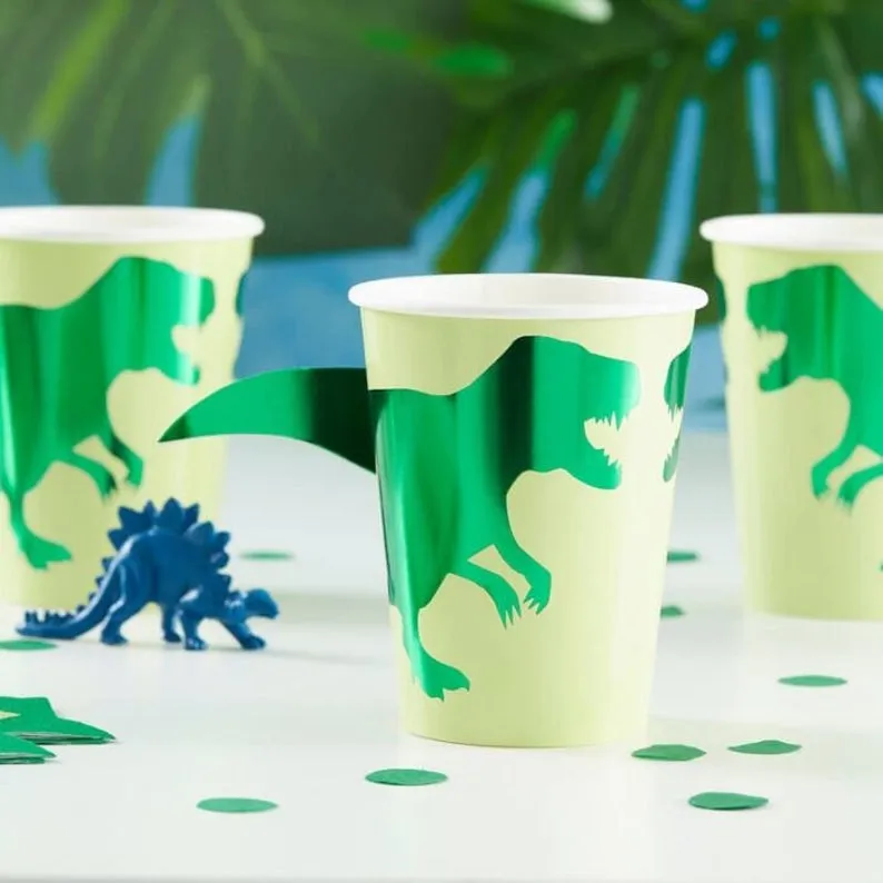 Dinosaur Roar Foil Favor Bags