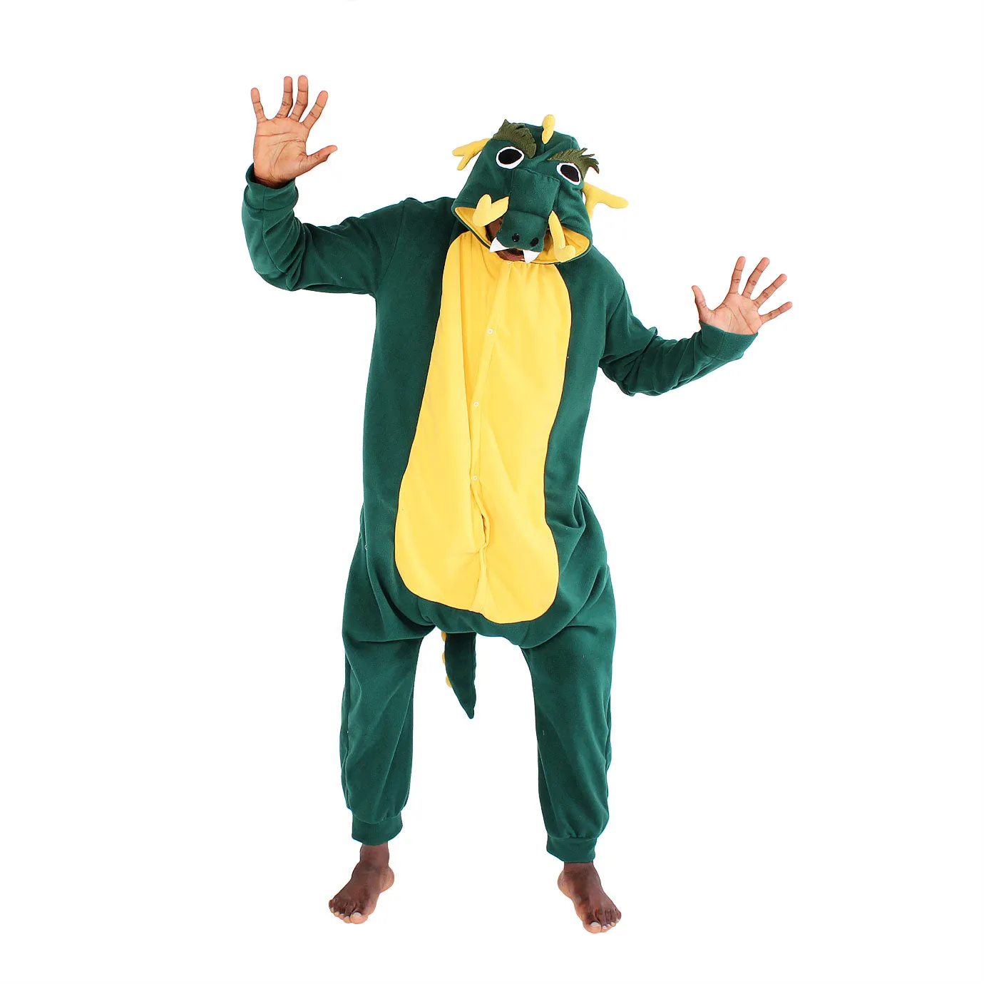 Dragon Onesie (green/yellow)