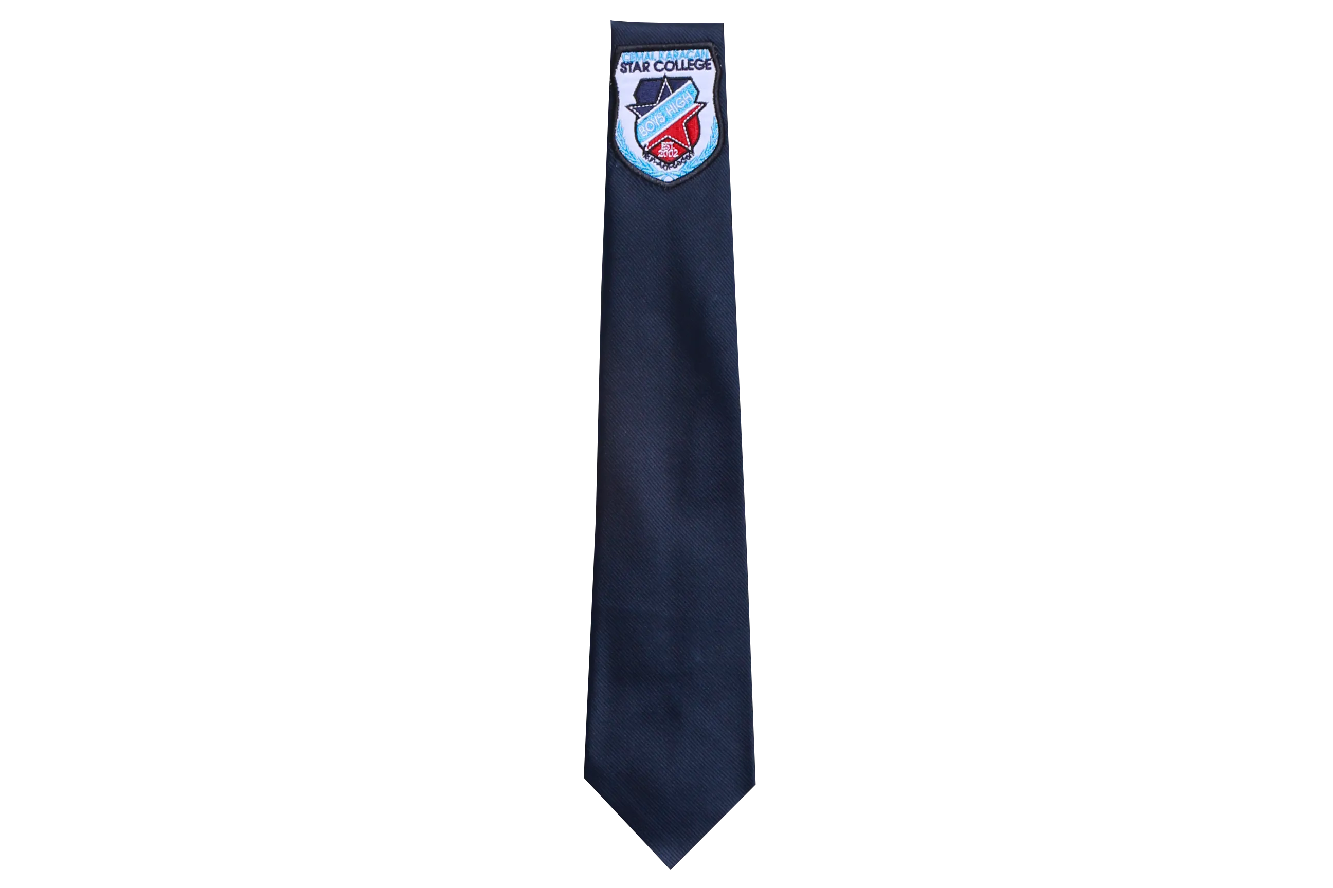 Embroidered Tie - Star College