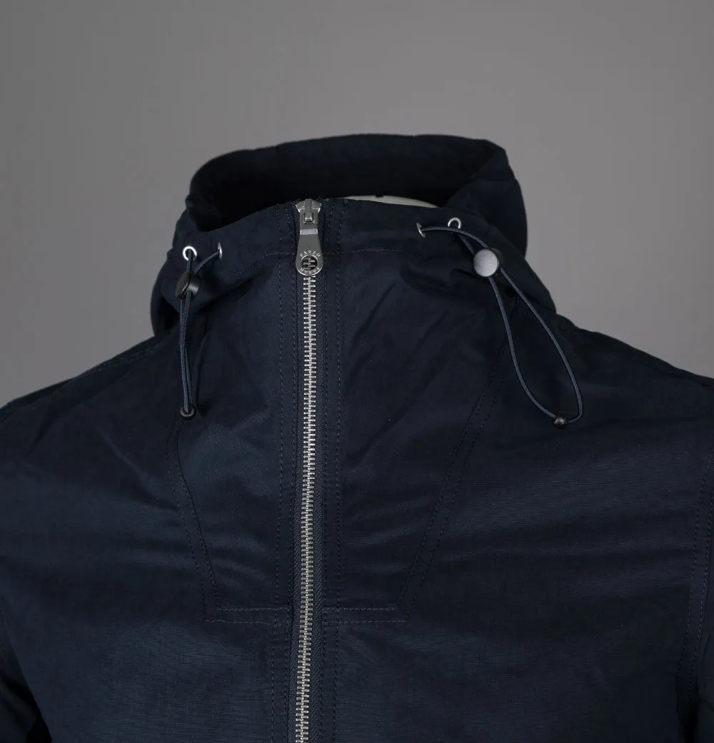 Farah Spike Parka Jacket True Navy