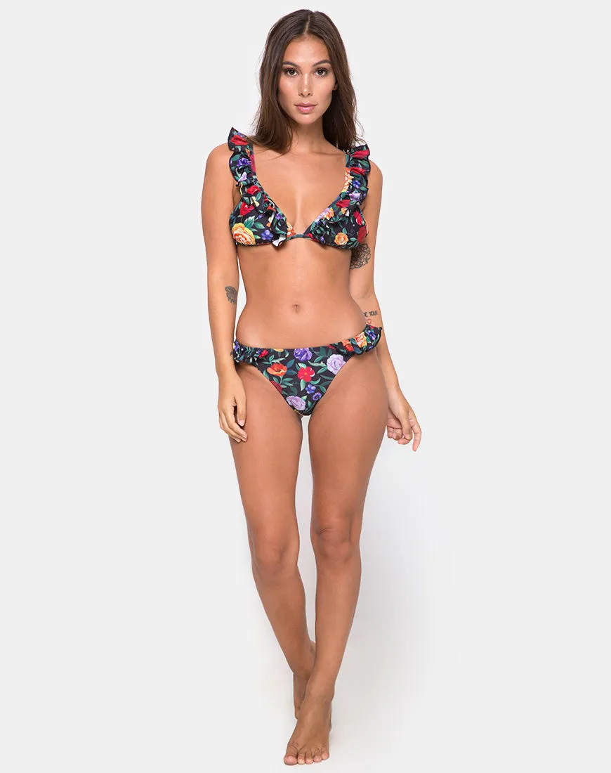 Gaenor Bikini Top in Senorita Rose