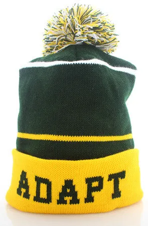 Gold Blooded (Green Beanie)