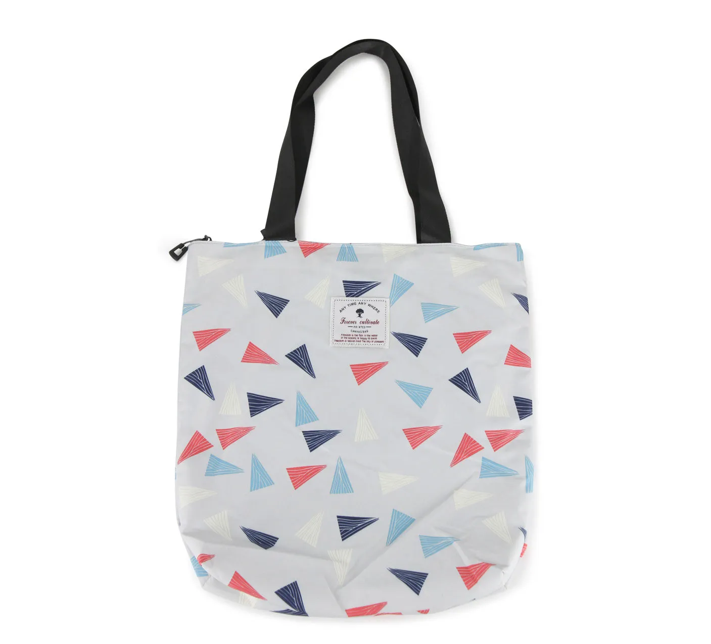 Hawaiian Tote Bag - Triangles 09