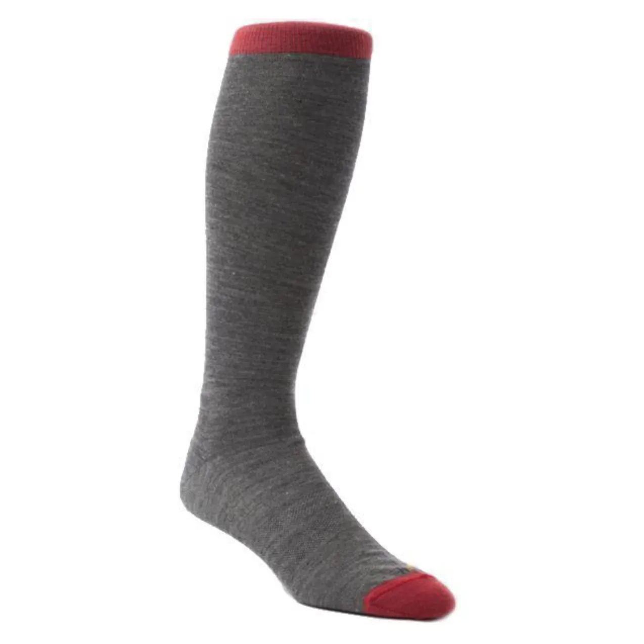 Hook   Albert Merino Over-the-Calf Wool Socks - Light Gray (1 Pair Pack)