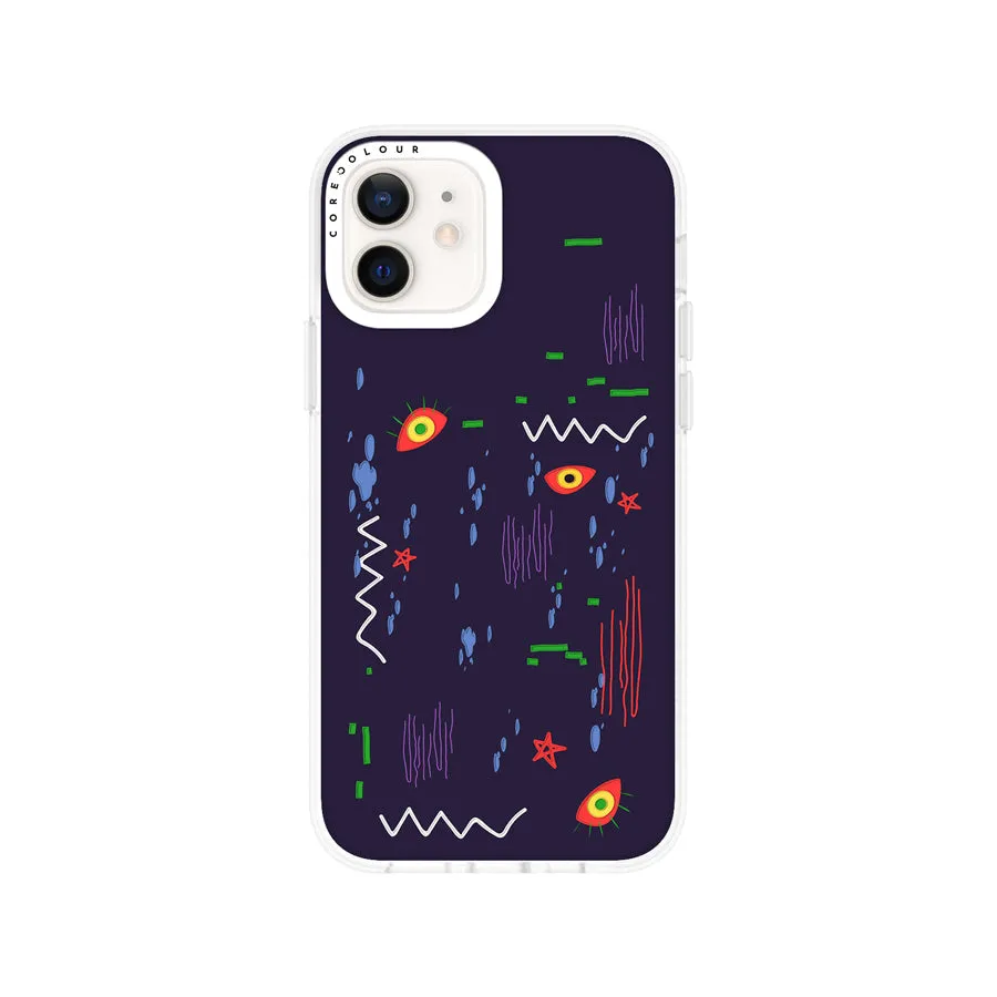 iPhone 12 Falling Thoughts Phone Case