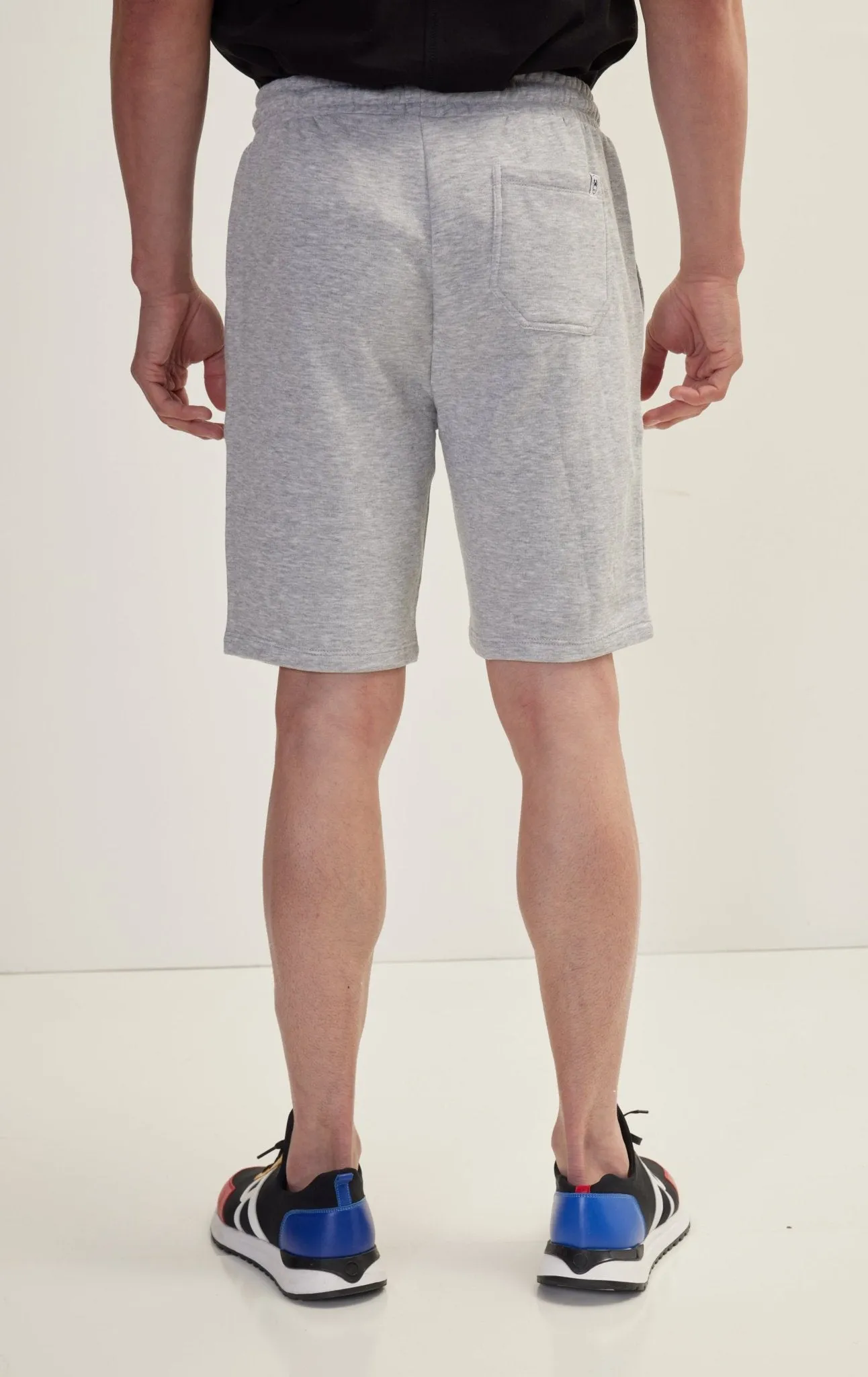 Knit Summer Shorts - Grey Melange