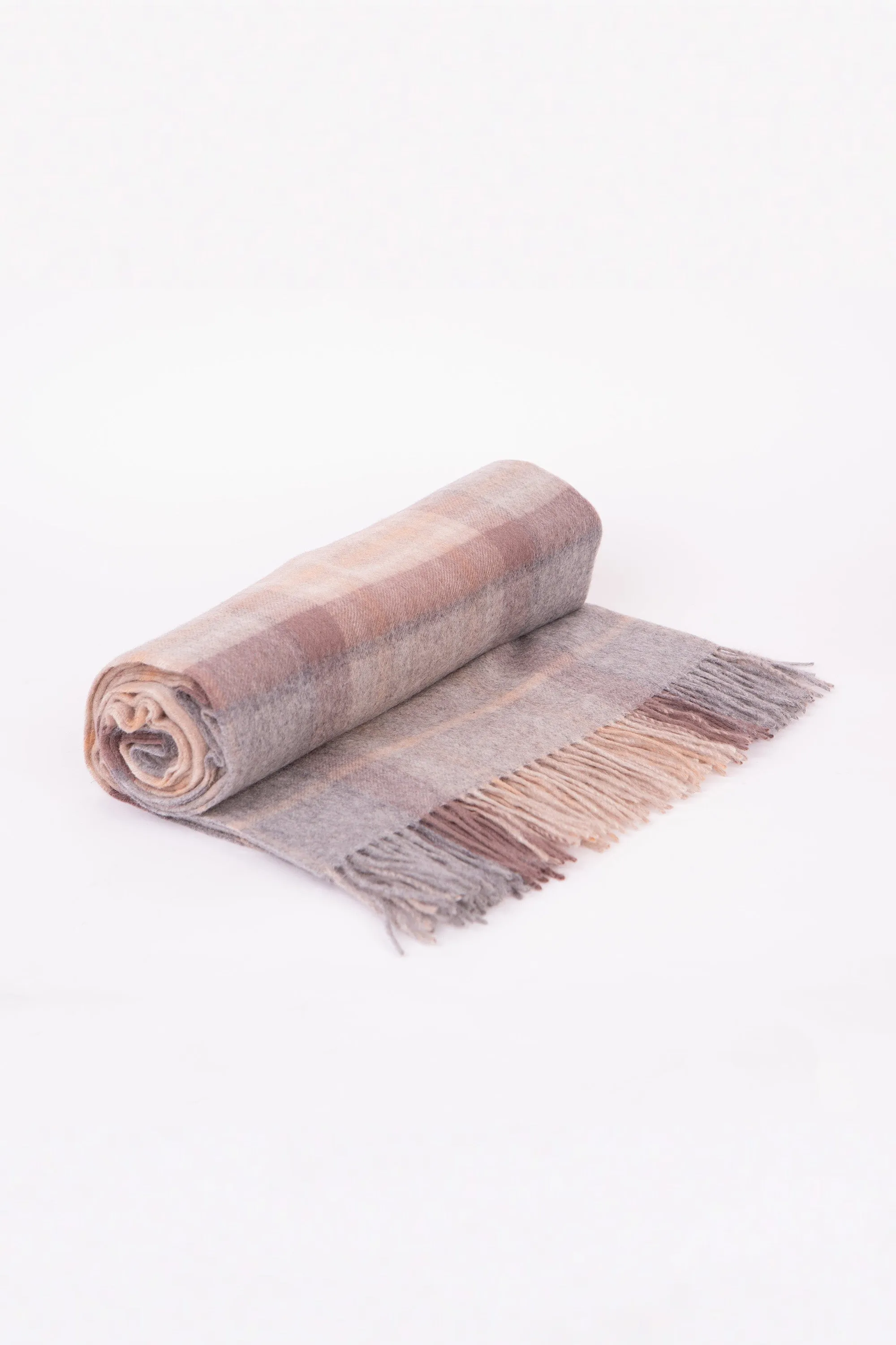 Lambswool Throw - Mackellar Natural