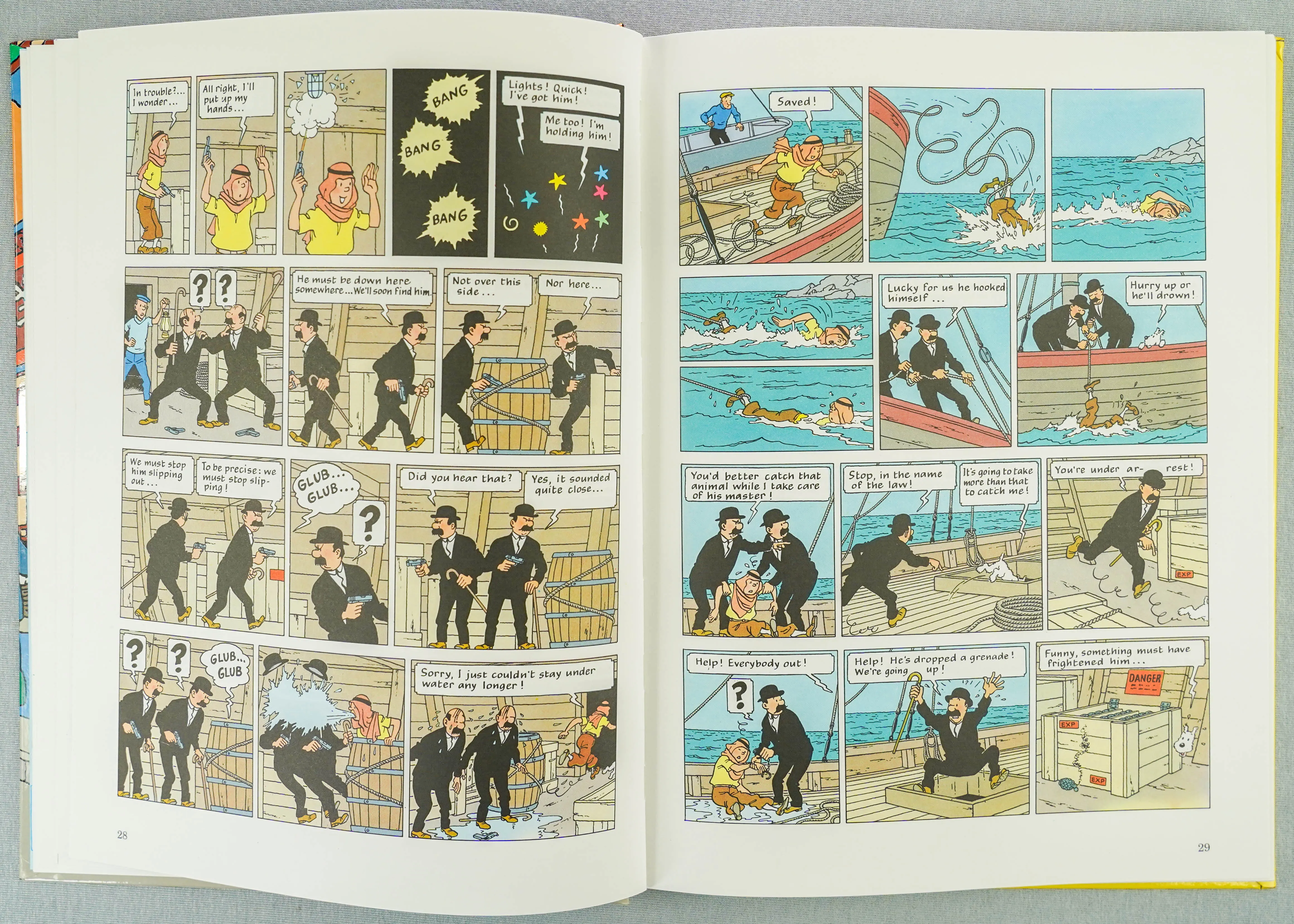 Making of Tintin: Cigars Pharaoh, Blue Lotus 1995 Methuen 1st UK Edition Herge Rare EO