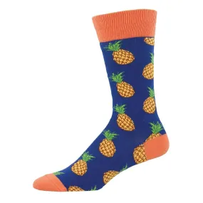 Many Pineapples Men's Crew Sock