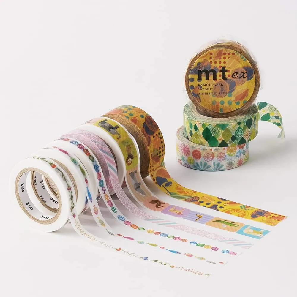 MT EX Washi Tape Spring Pattern