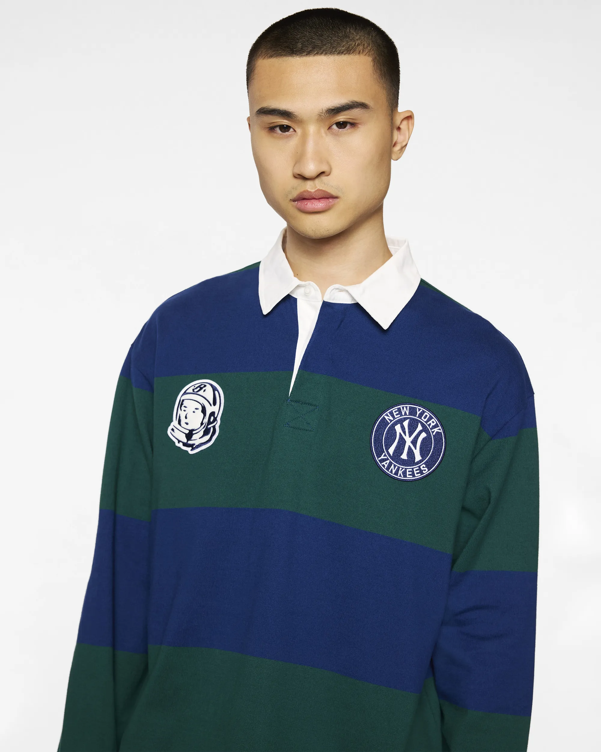 NY Yankees Heart & Mind Striped Rugby