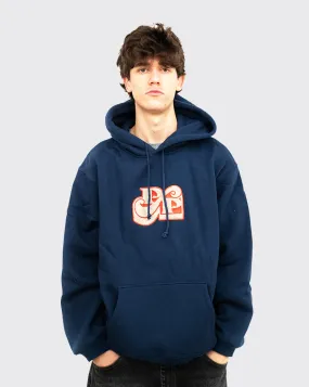 Passport Tilde Stamp Hood - Navy