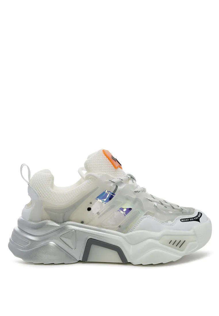 pebby ice chunky sneakers