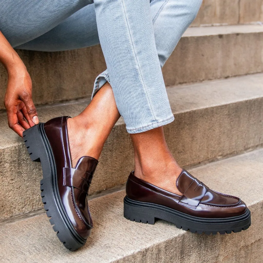 Penny Platform | Burgundy