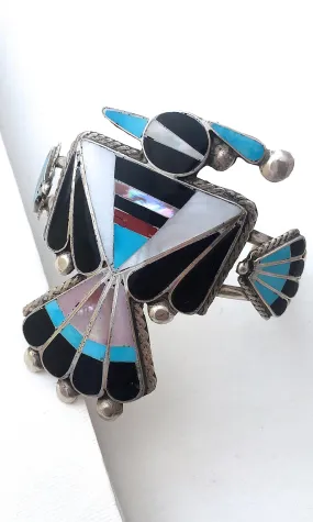 RENEWAL OF LIFE Zuni Peyote Bird Cuff