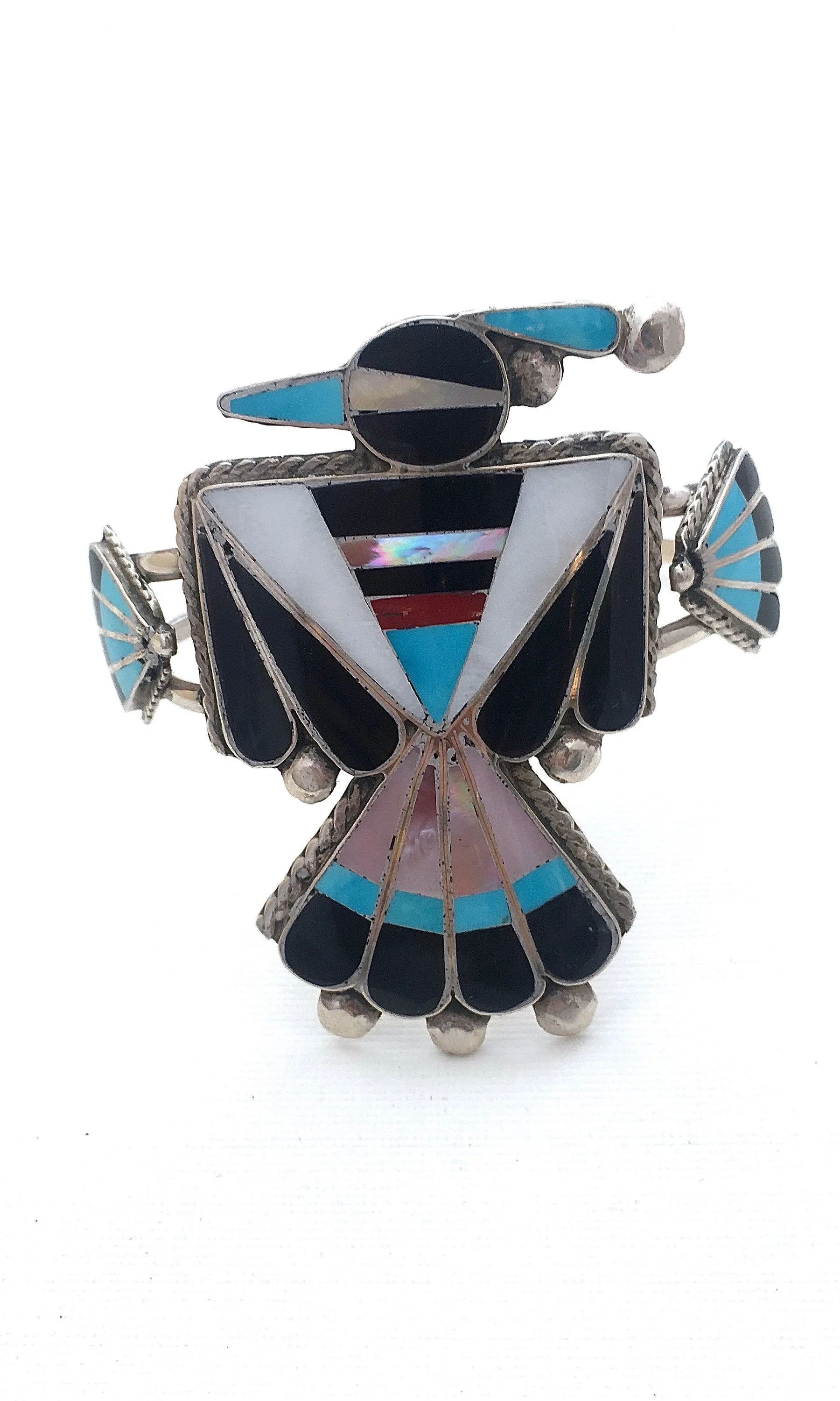 RENEWAL OF LIFE Zuni Peyote Bird Cuff