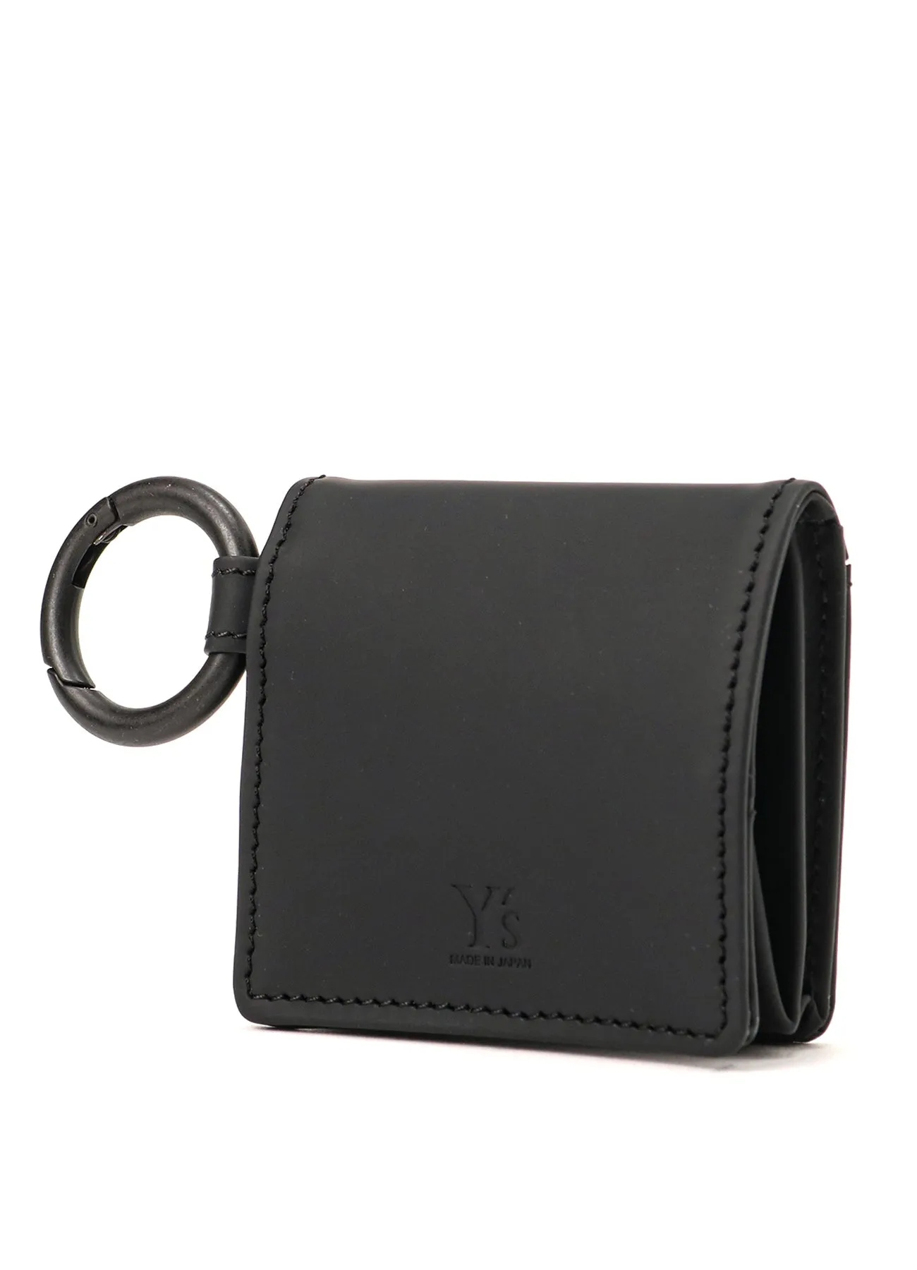 RUBBER TOUCH LEATHER COIN CASE