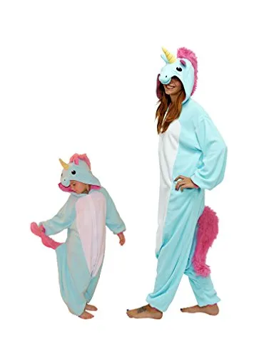 Sazac Pijama Kigurumi Unicorn 2750 (Child Blue 110 cm)