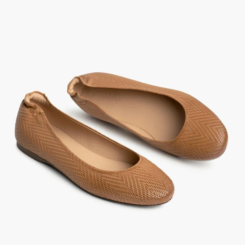 Scrunch | Tan Embossed