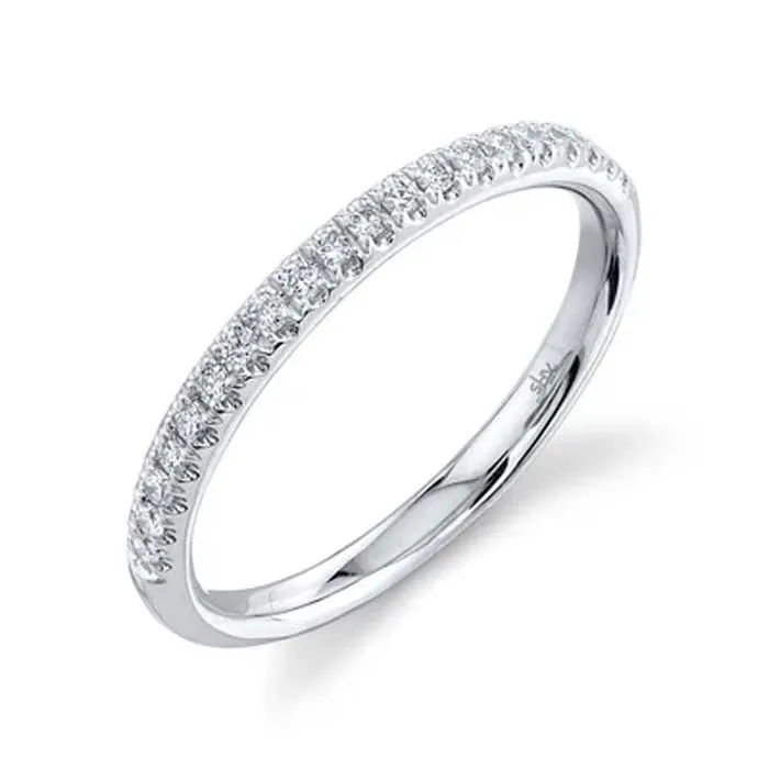 Shy Creation Eternal Collection .18CTW Diamond Band in 14K White Gold