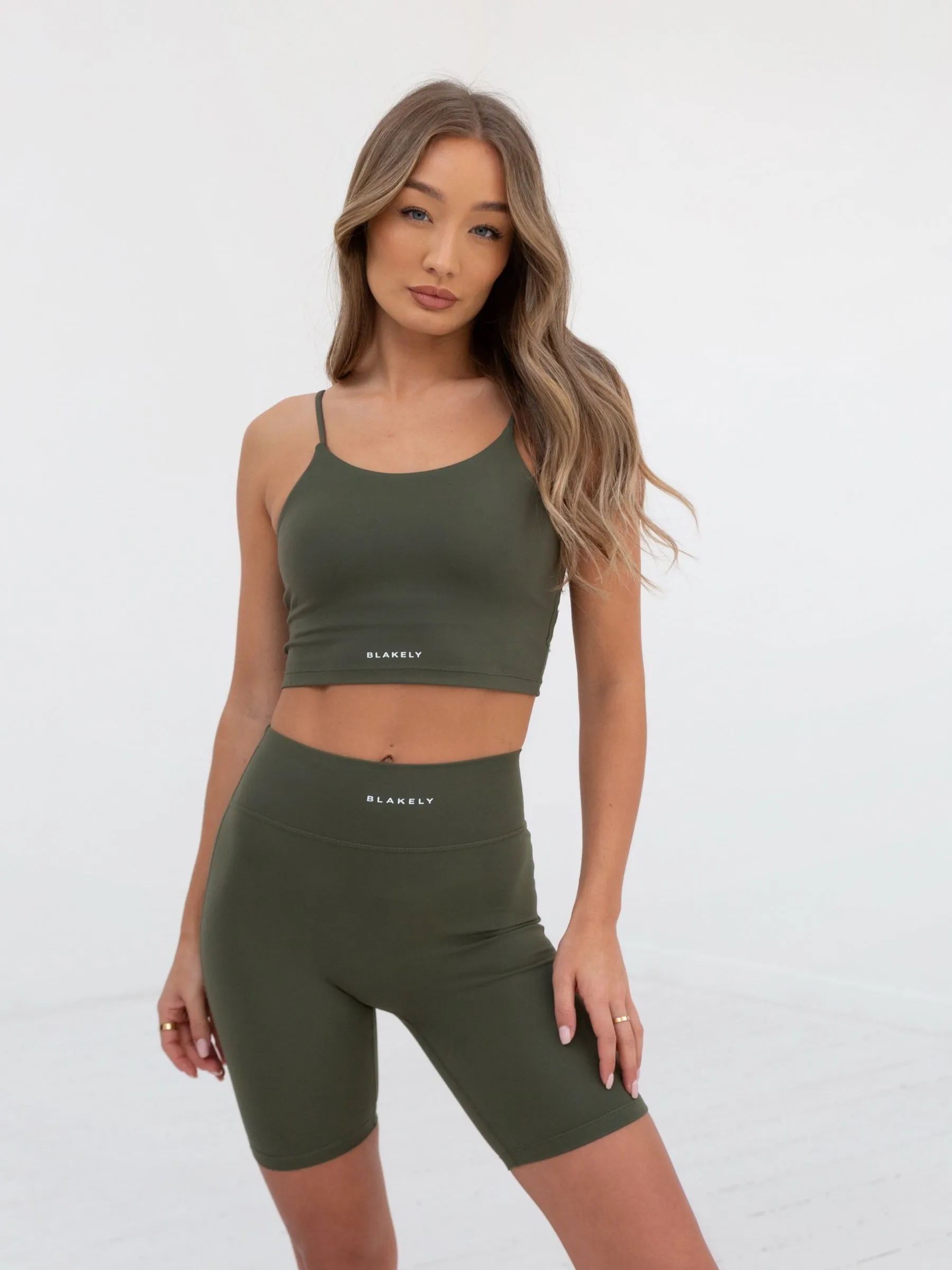 Soft Sculpt Bra - Khaki Green