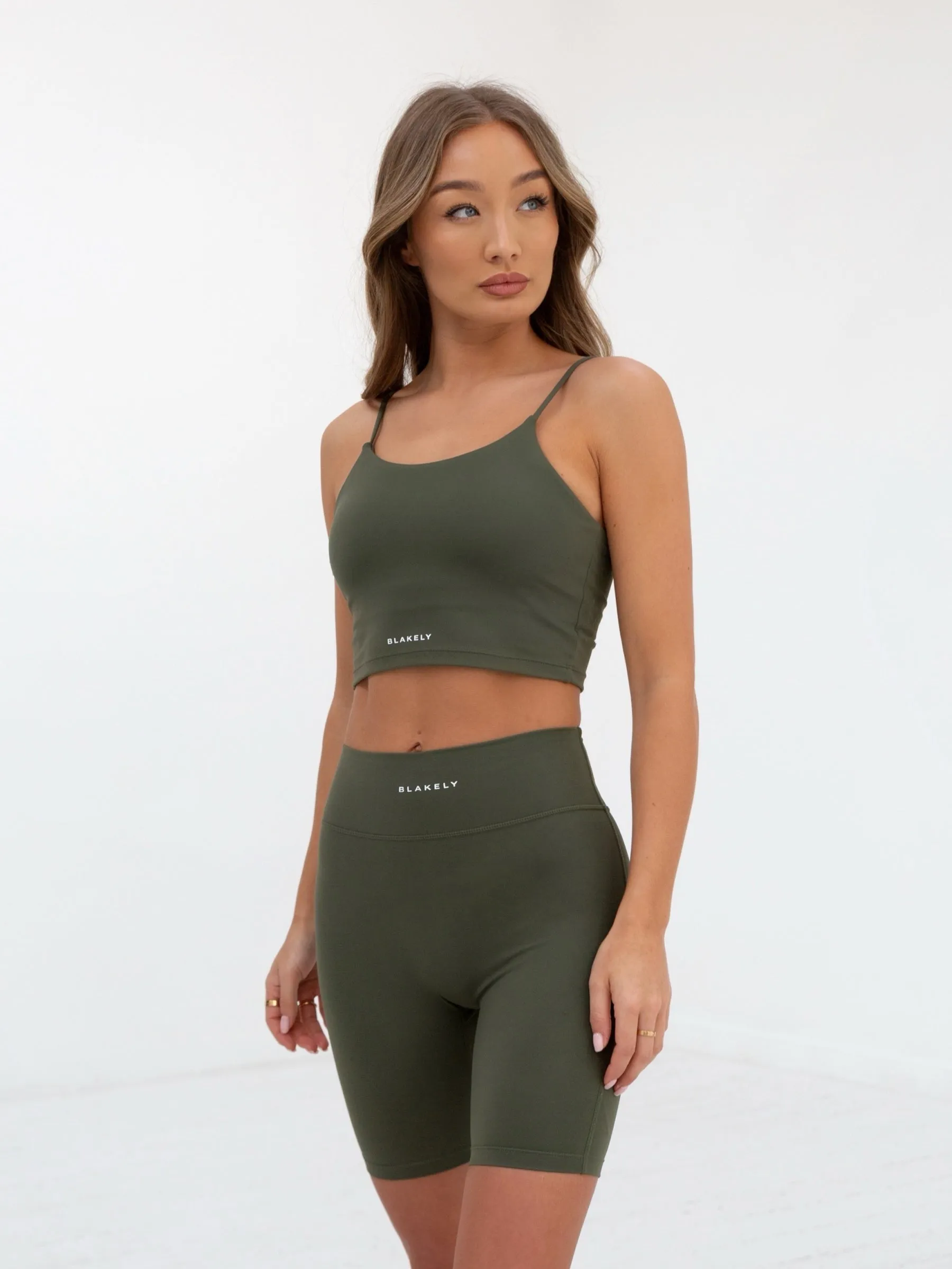 Soft Sculpt Bra - Khaki Green