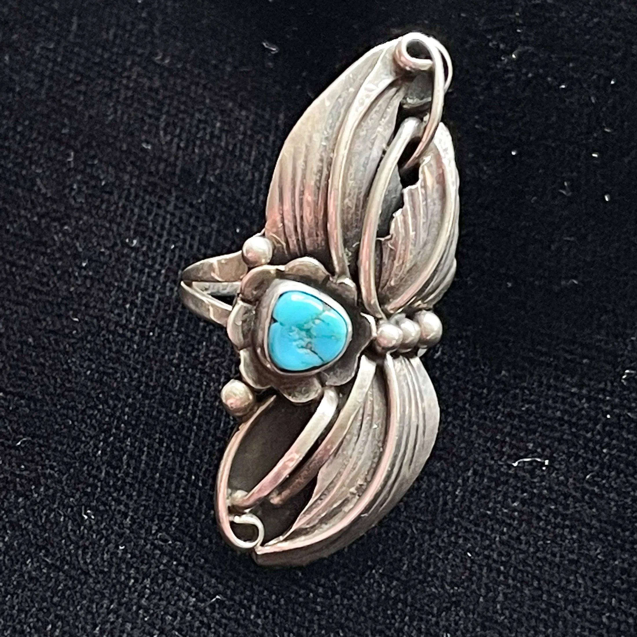 Sterling Native American Southwestern Ring Platerno FNE