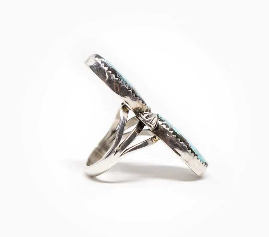 Strength Ring - Women’s Turquoise and Silver Jewelry