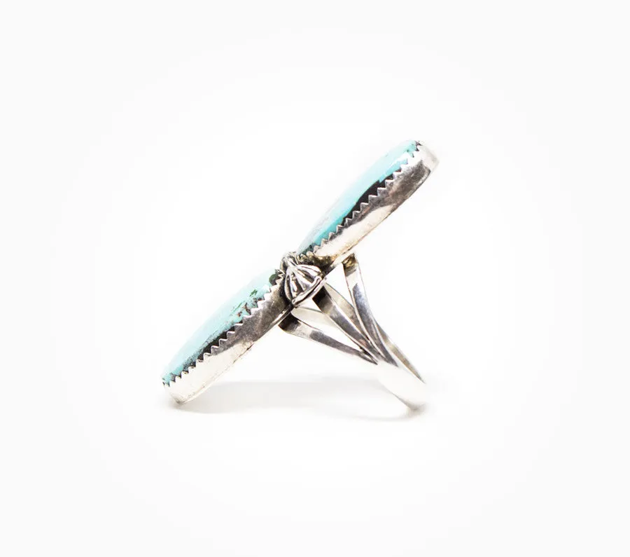 Strength Ring - Women’s Turquoise and Silver Jewelry