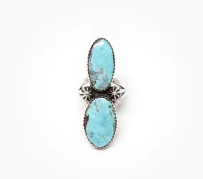 Strength Ring - Women’s Turquoise and Silver Jewelry